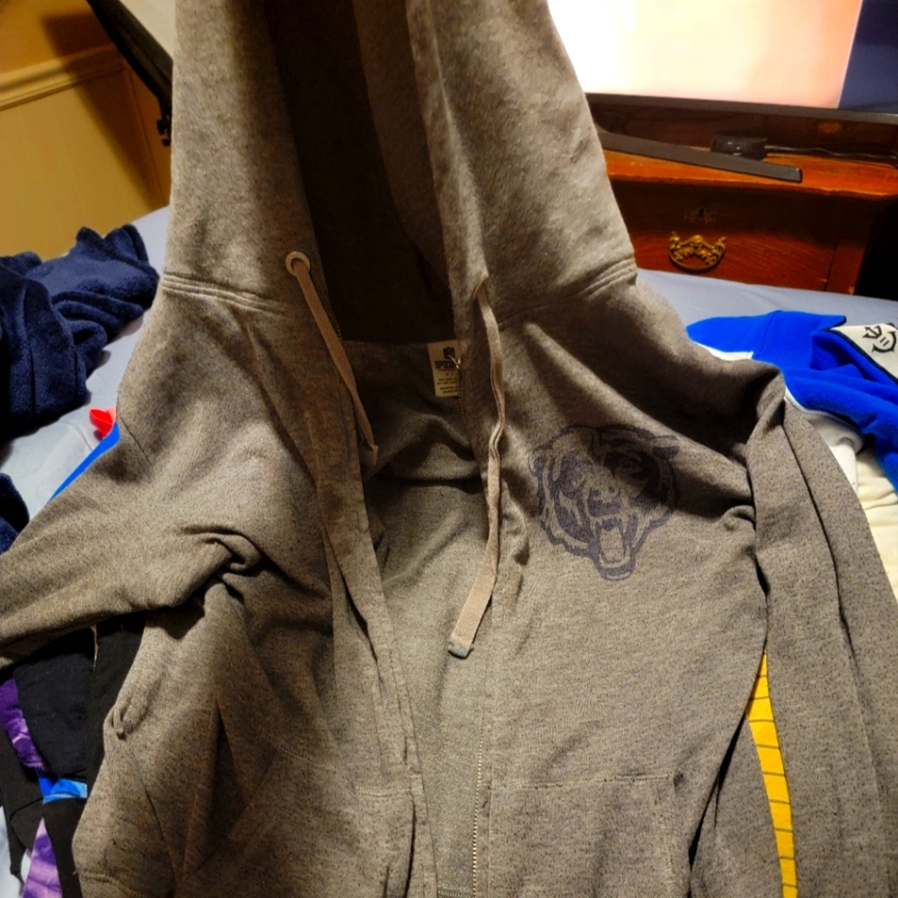 Chicago bears Victoria Secret  pink brand hoodie Large
